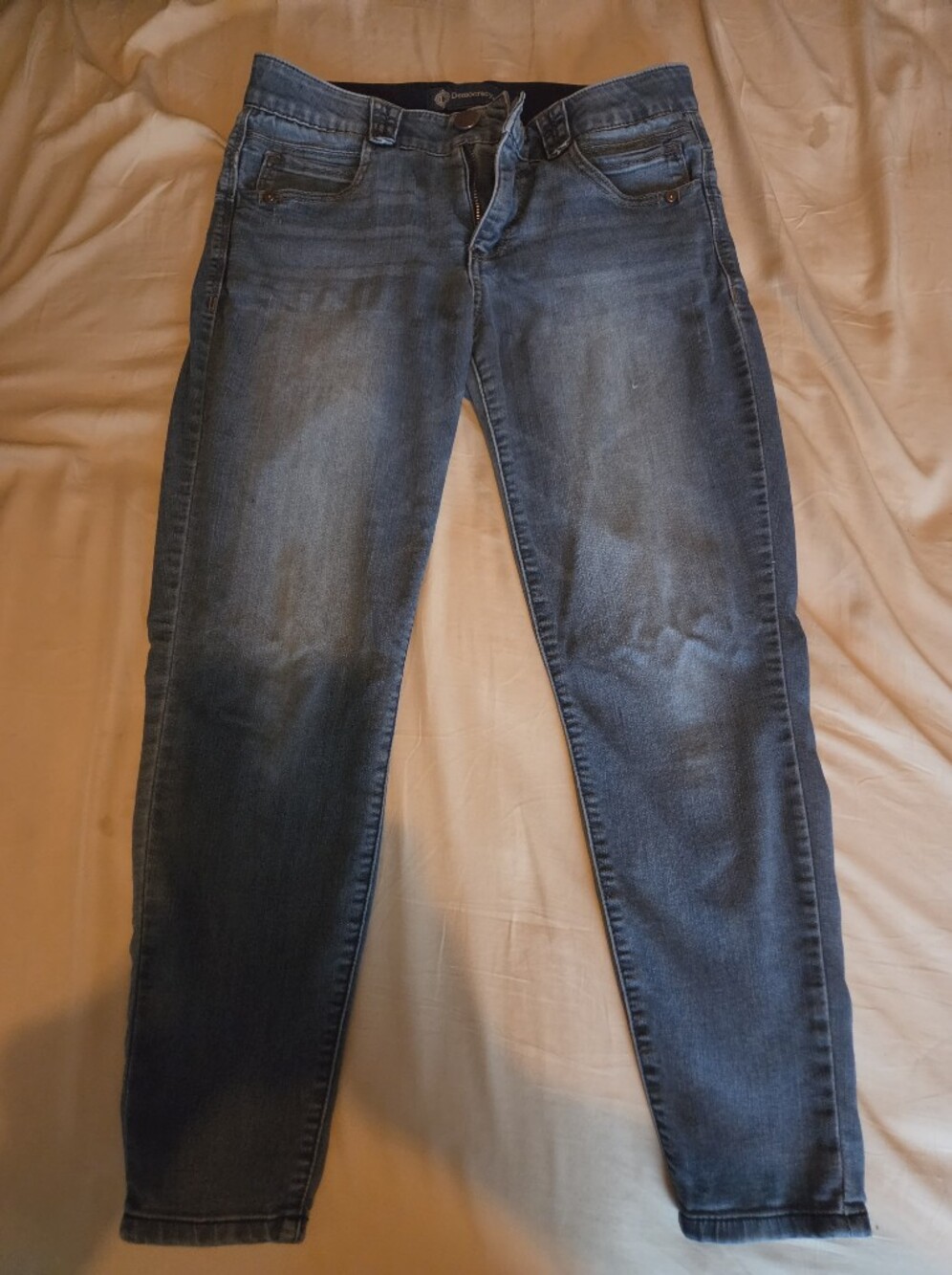 Democracy Ab Solution Women's Skinny Jeans in Faded Blue